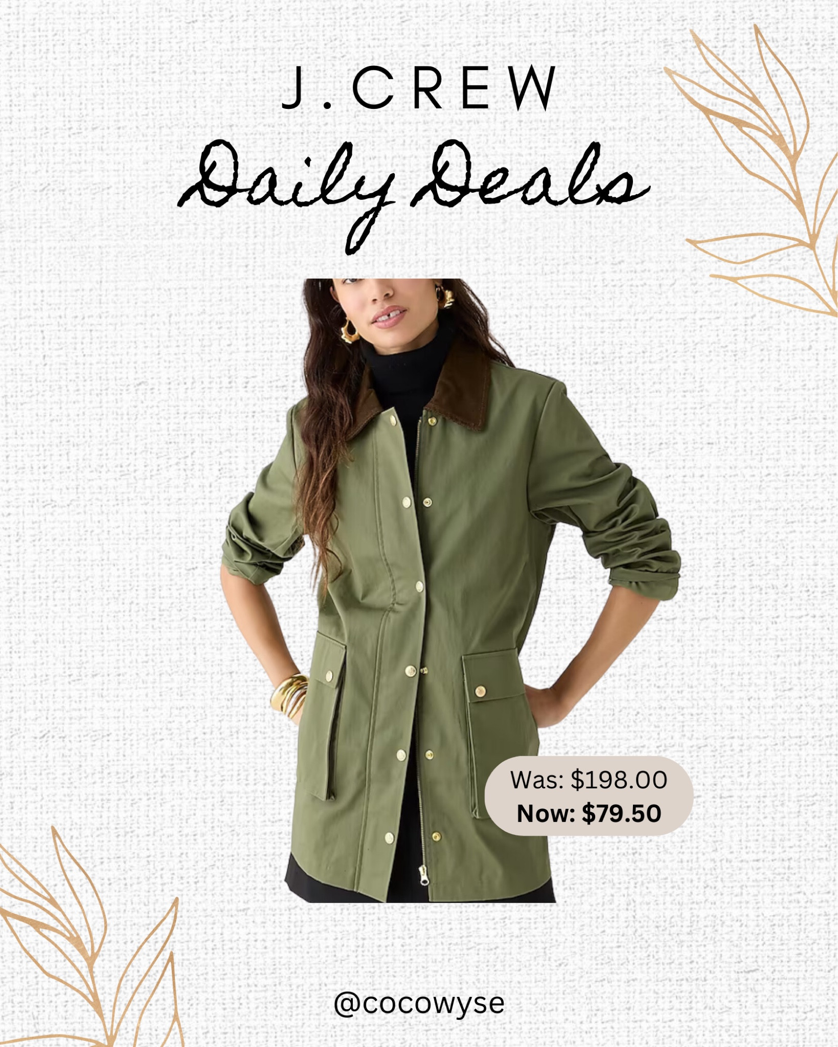 Daily Deal from J.Crew

#LTKHolidaySale #LTKCyberWeek #LTKSeasonal