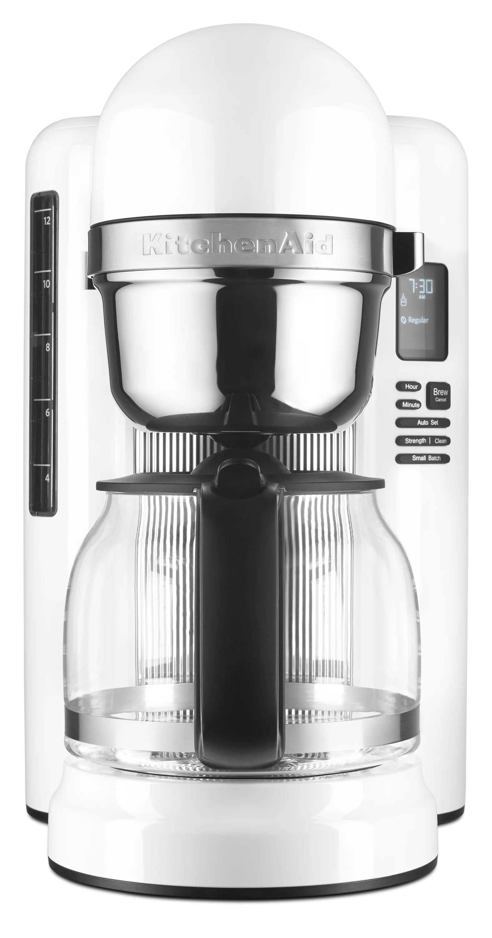 KitchenAid® 12 Cup Coffee Maker with One Touch Brewing, White (KCM1204WH) - Walmart.com | Walmart (US)