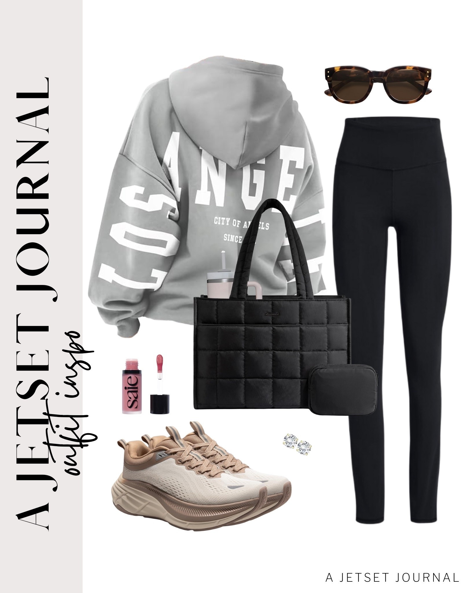 This sweater makes styling look easy. Sharing some simple outfit ideas that are both comfy and put together.
letter print hoodies, walking shoes, gold stud earrings, saie dew liquid blush casual outfit idea, running errands, winter outfit, comfy shoes, trendy look, capsule wardrobe, amazon finds, affordable style, winter outfit idea

#LTKSeasonal #LTKBeauty #LTKU