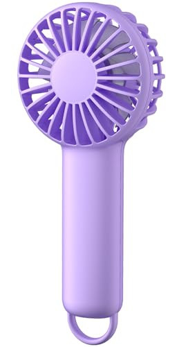 KIDEE Portable Handheld Fan, Personal Mini Fan with 3 Speeds, Small Hand Fans USB Rechargeable, Lash Fan Battery Powered for Women Girls | Amazon (US)