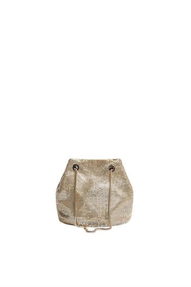 METALLIC BUCKET BAG | PULL and BEAR UK