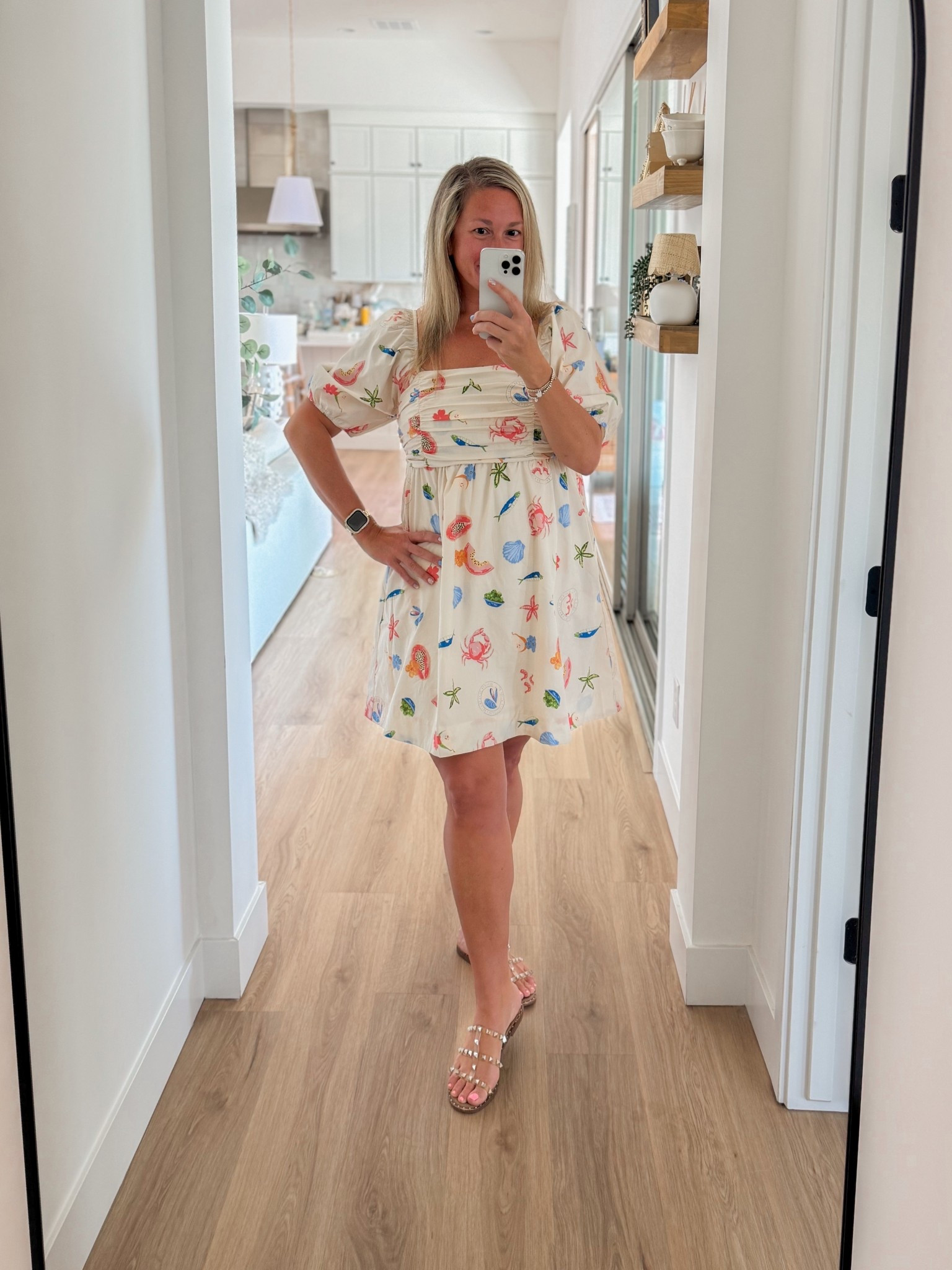 Women’s Walmart dresses for spring and summer! Loving this beach vibe print! It fits tts!

#LTKStyleTip #LTKSeasonal #LTKOver40