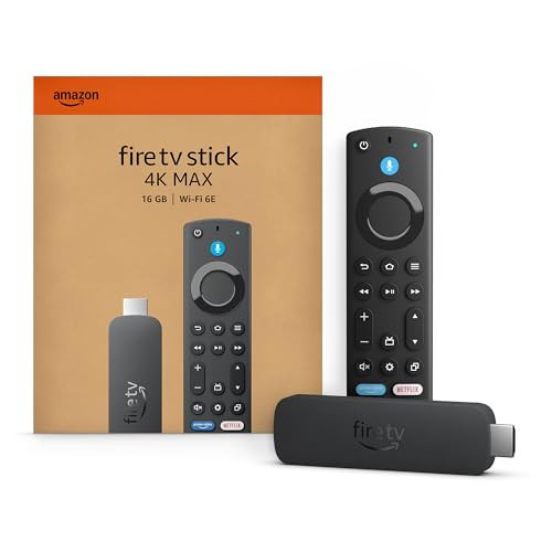 Amazon Fire TV Stick 4K Max streaming device, with AI-powered Fire TV Search, supports Wi-Fi 6E, free & live TV without cable or satellite | Amazon (US)