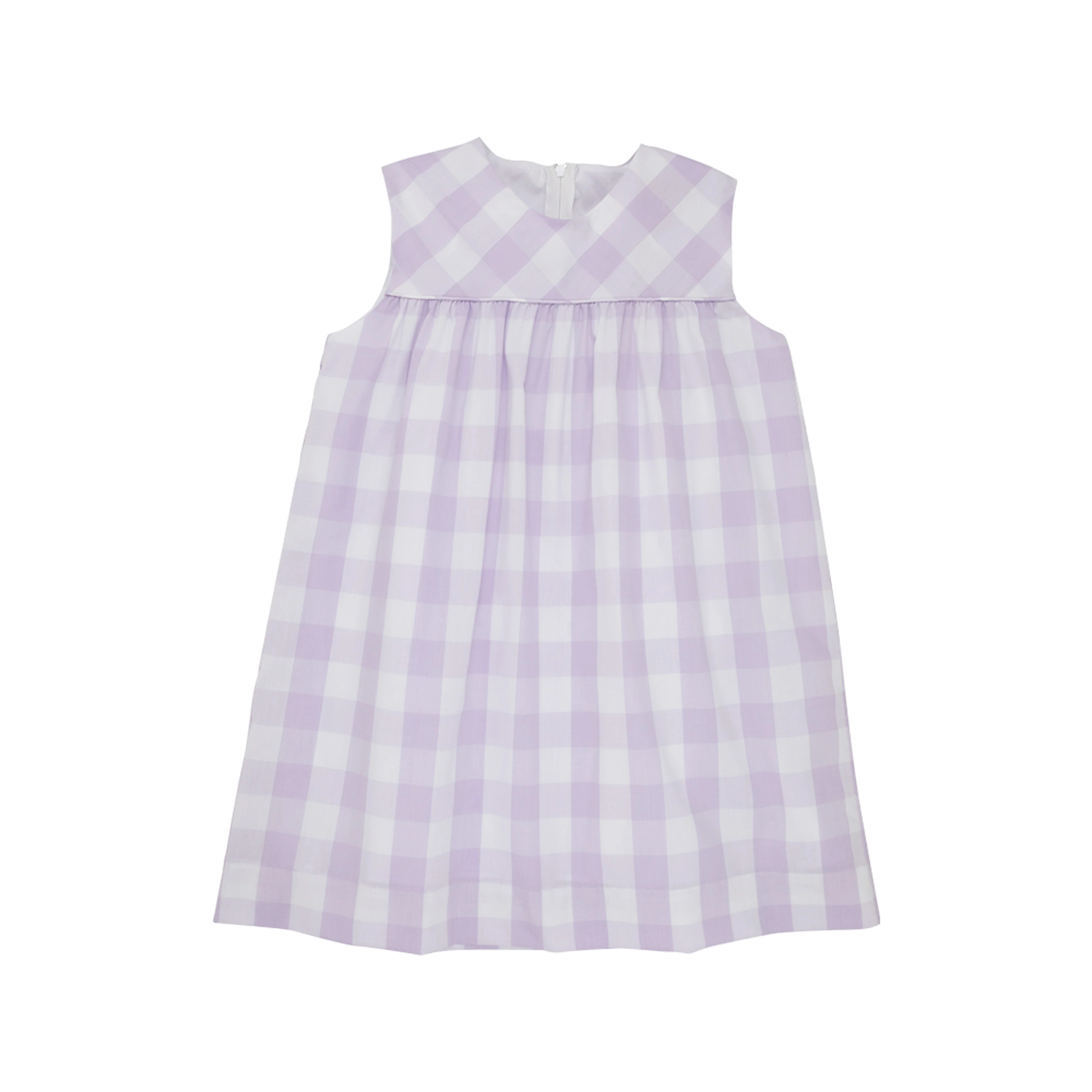 McFerran Frock - Lauderdale Lavender Chattanooga Check | The Beaufort Bonnet Company