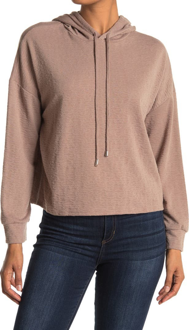 Drawstring Knit Hoodie | Nordstromrack | Nordstrom Rack