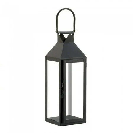 Gallery Of Light Black Manhattan Candle Lantern | Walmart (US)