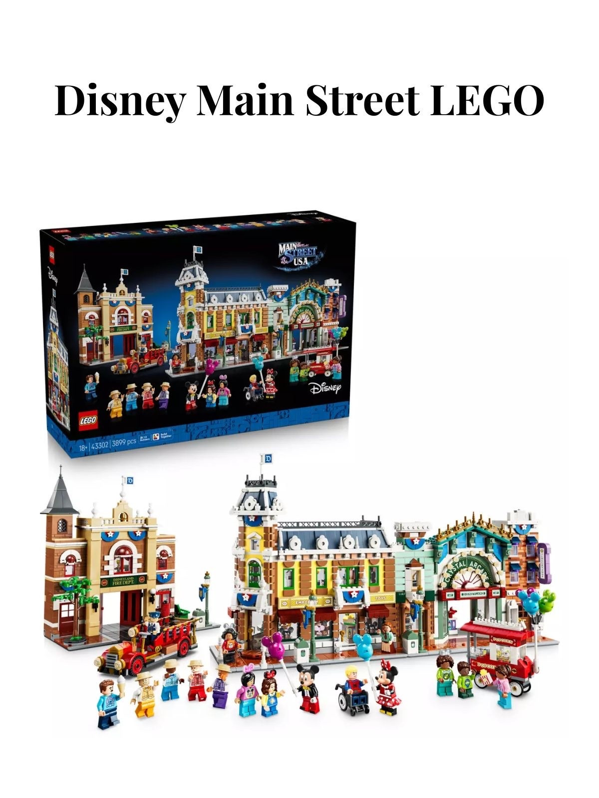 New Disney Main Street LEGO set

#LTKTravel