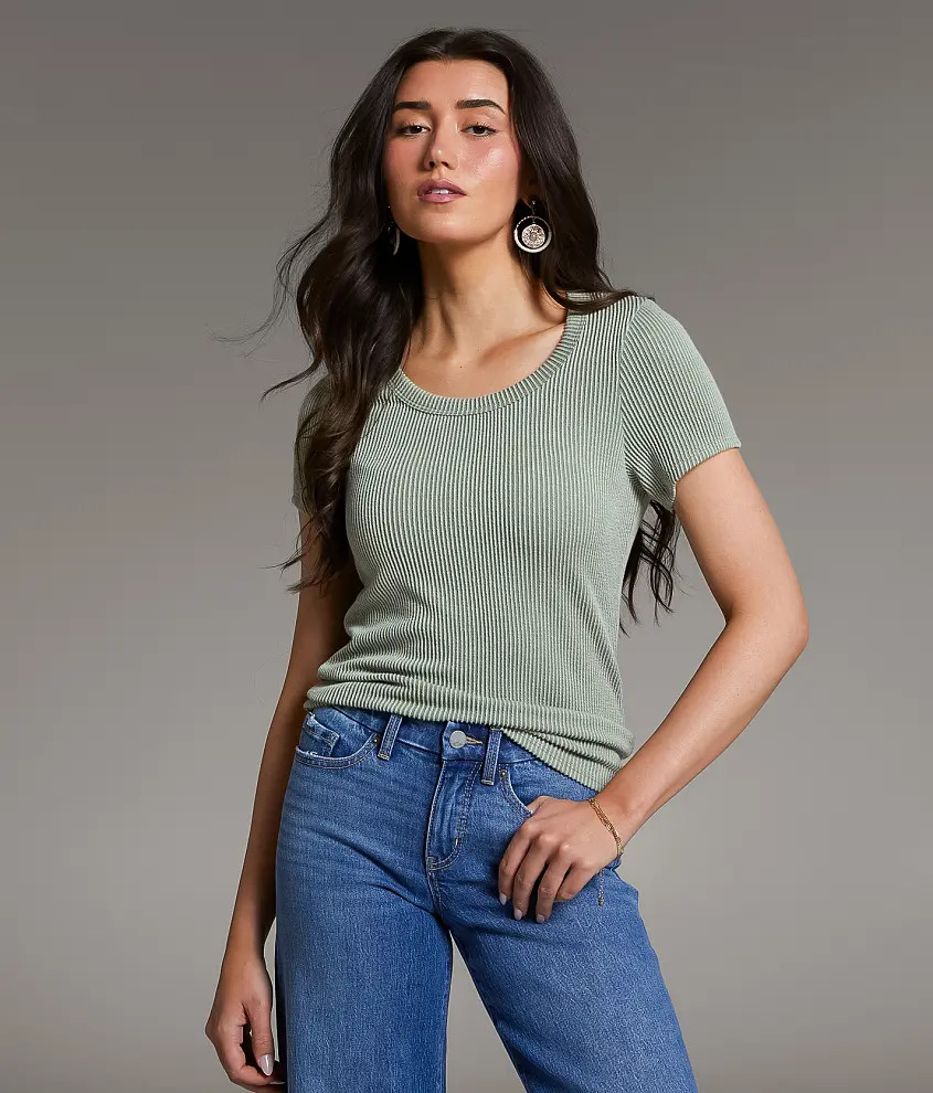 Urban Ribbed Top | Buckle