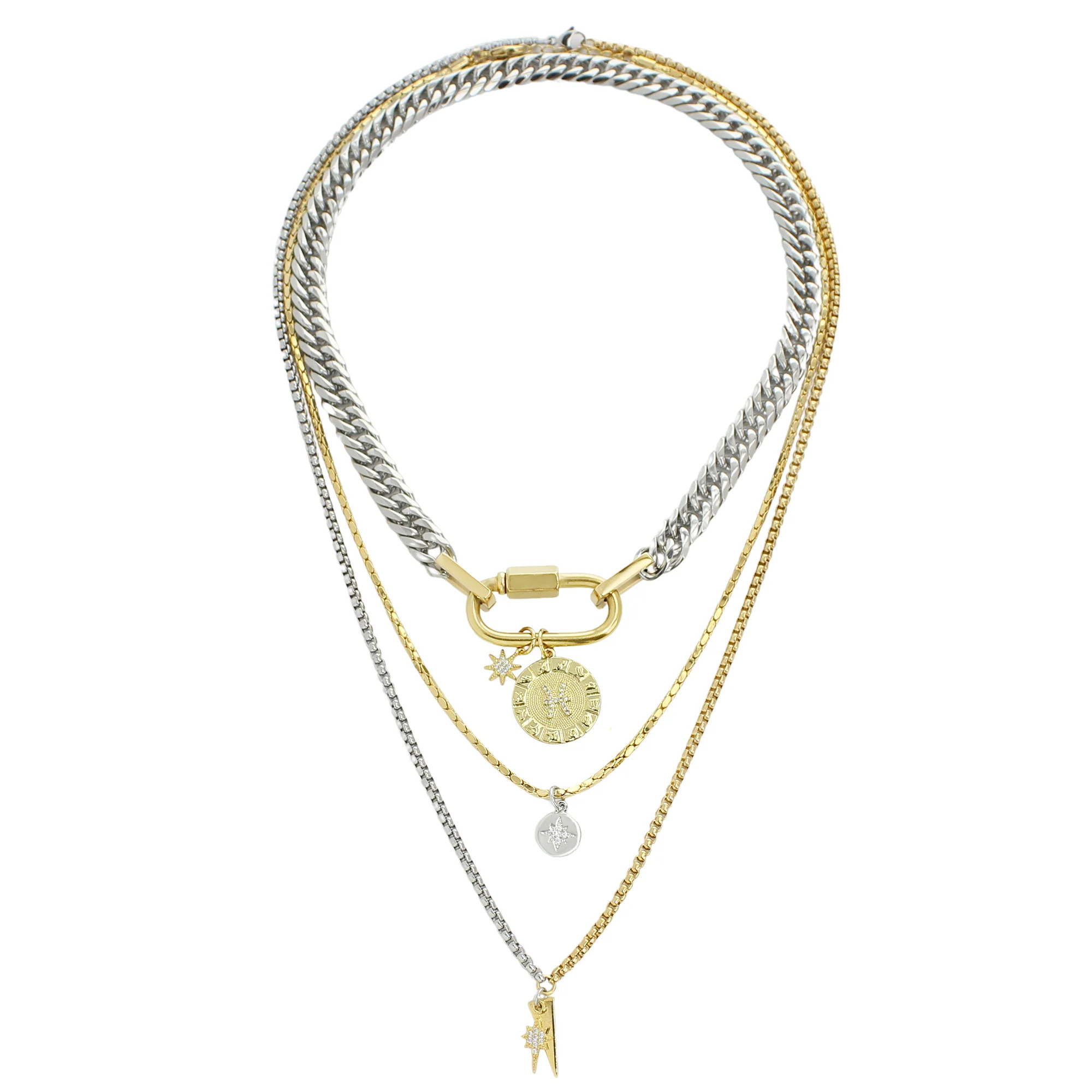 ANNE ZODIAC NECKLACE SET - PISCES | Artizan Joyeria