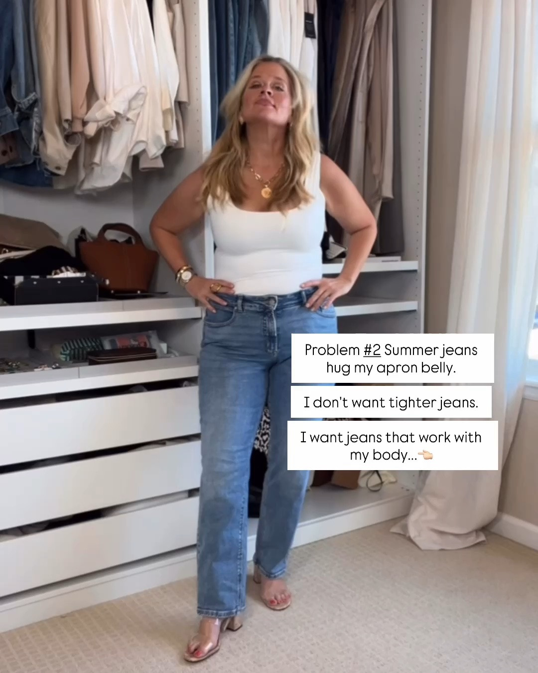 ✨Tap the bell, save and ❤️ for over 40 fashion, midlife style, midsize fashion and luxury looks for less. 

I almost didn't buy these.

But every single one solved a summer problem I've been struggling with lately.

☀️ A swimsuit that doesn't make me look pregnant
 ☀️ Jeans that don't hug my apron belly
 ☀️ A piece that looks polished without melting in the heat
 ☀️ Arm coverage that doesn't require a cardigan
 ☀️ One simple piece that makes outfits feel styled again

The best part?

None of them were more than $25.

If summer clothes suddenly feel harder than they used to, start here.
Which one do you need most?


👑 Helping you look good, feel good! — Lindsey Denver 🤍 Check back daily for belly-friendly style, confidence, and Outfit Physics.

#LTKMidsize #LTKOver40 #LTKPlusSize

Comment SHOP below to receive a DM with the link to this post on my LTK ⬇ https://liketk.it/6f3ns