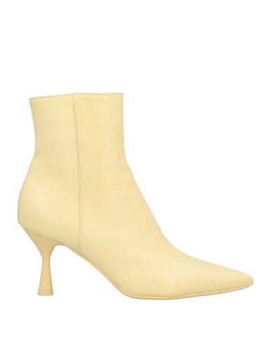 Agl Woman Ankle boots Light yellow Size 7 Soft Leather | YOOX (US)