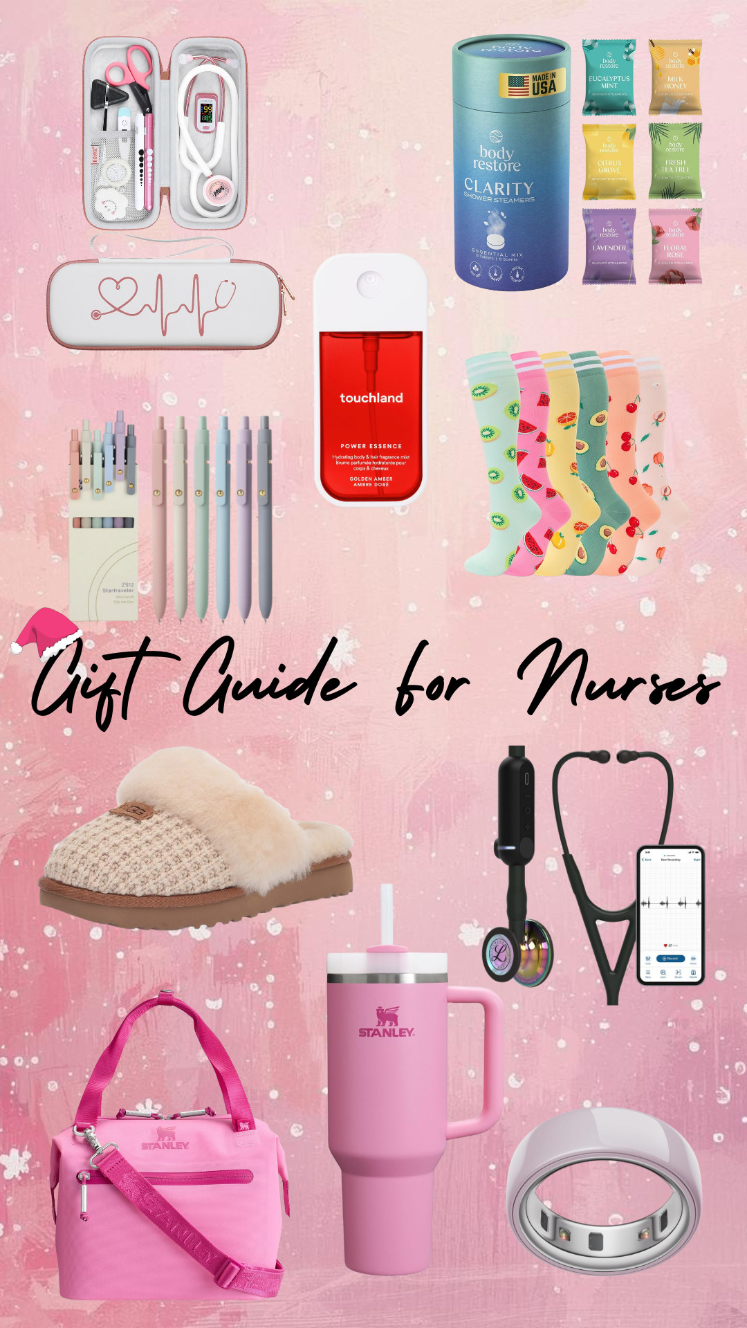 ✨ Gift Guide for Nurses — Cute, Practical & Shift-Approved 🎁💉

If you need gifts for a nurse, THIS is the list. Everything here is actually useful, shift-friendly, and guaranteed to be loved — from cozy slippers for post-shift feet to compression socks, Touchland, stethoscopes, the pink Stanley, wellness essentials, night-shift must-haves, and cute organization tools.

Perfect for students, new grads, night shifters, ICU/ER babes, travel nurses, or anyone in healthcare who deserves something thoughtful (and fun!) this holiday season.

Holiday SEO: nurse gift guide, gifts for nurses, night shift essentials, healthcare worker gifts, stocking stuffers for nurses, Christmas gifts 2024, nursing school gifts, wellness gifts, holiday gift ideas, practical gifts for women.

✨ Tap to shop — the cutest + most useful gifts for nurses this holiday season.


#LTKGiftGuide #LTKHoliday #LTKselfcare