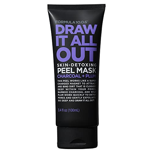 FORMULA 10.0.6 - Draw It All Out Skin-Detoxing Charcoal Peel Mask 3.4 fl oz (100ml) | Amazon (US)