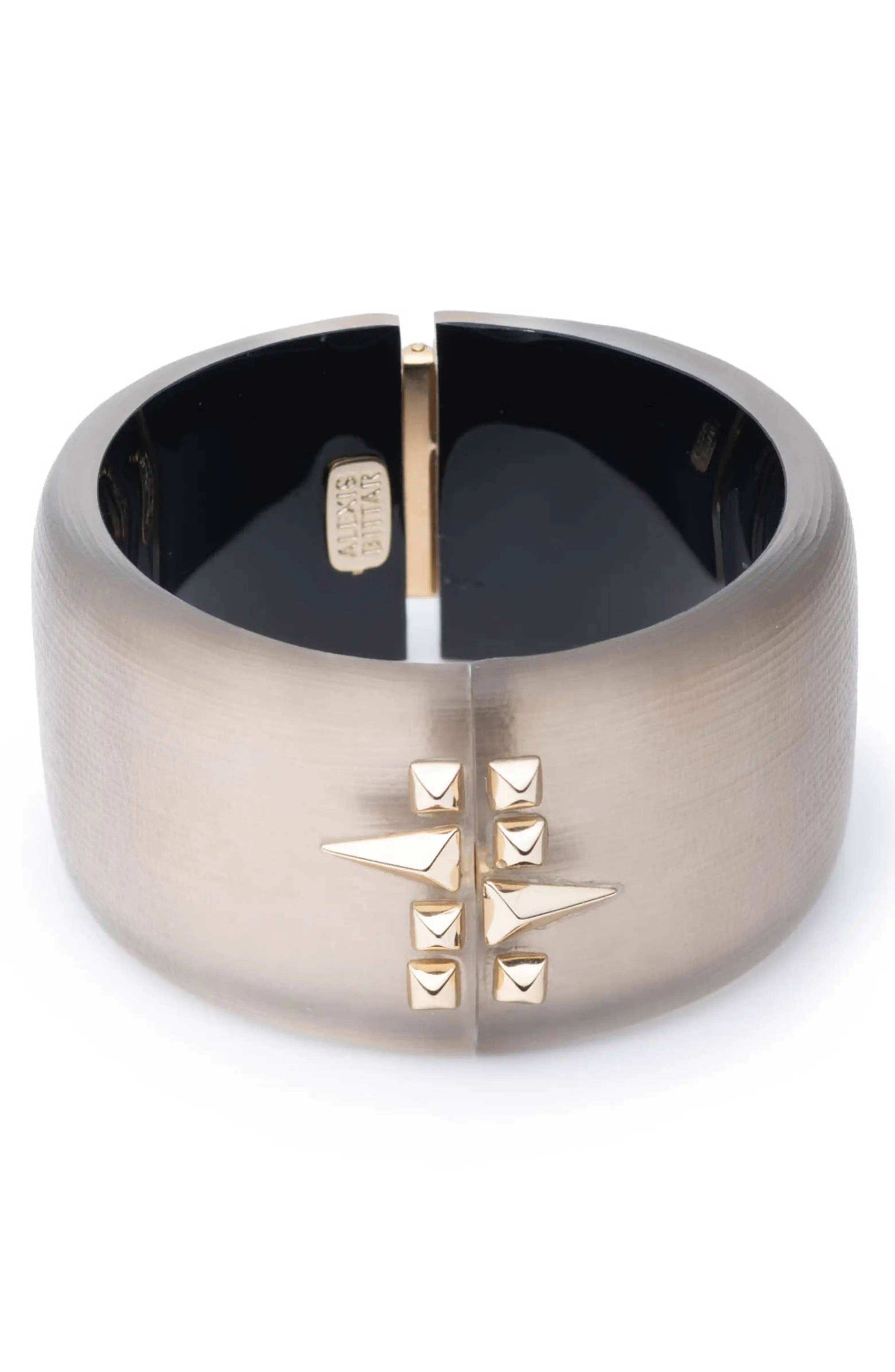 Golden Studded Hinge Bangle | Nordstrom