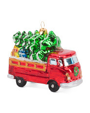 Made In Poland Handcrafted Christmas Truck Glass Ornament | Global Home | Marshalls | Marshalls