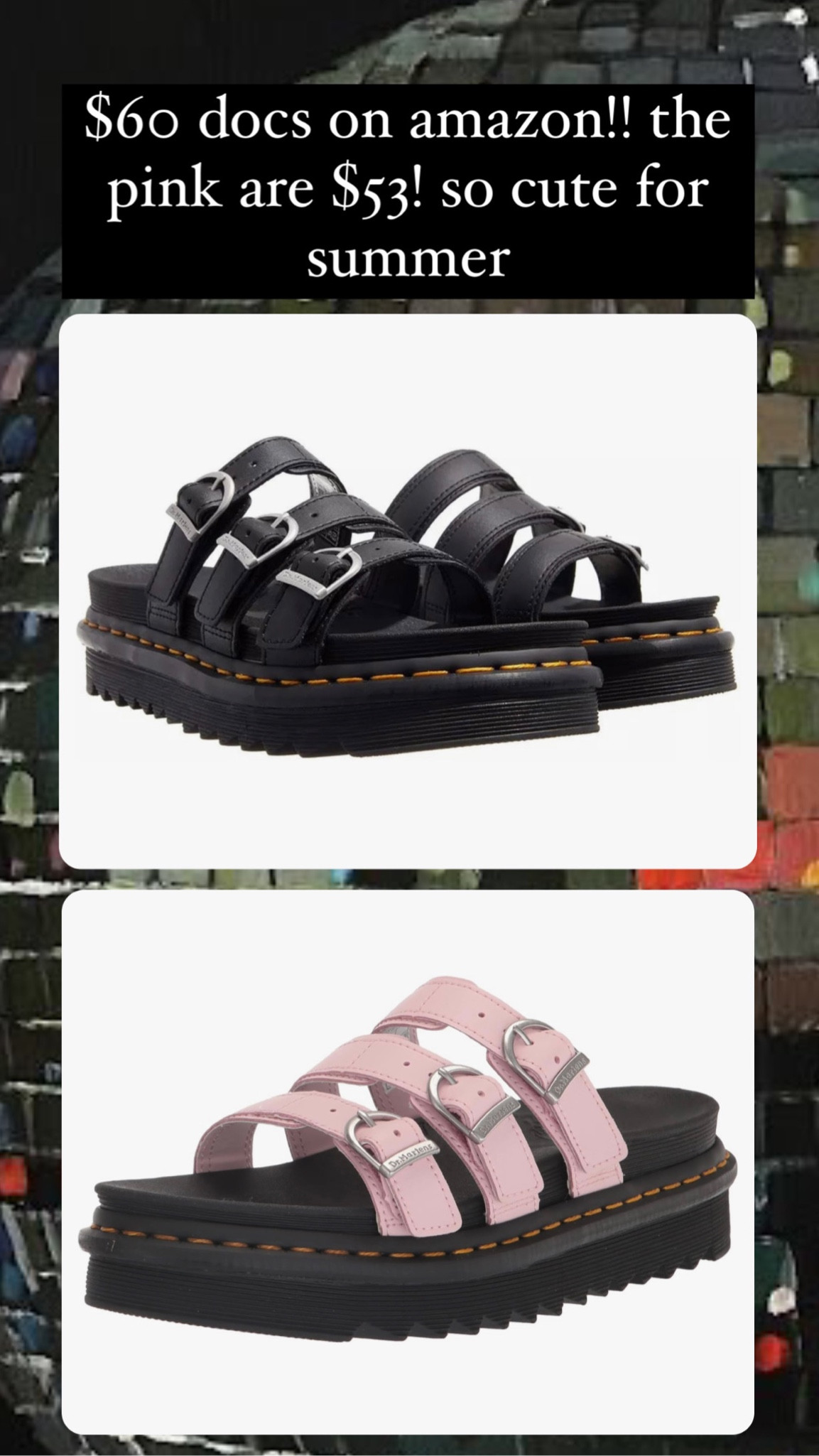 get summer ready with doc marten sandals! so trendy and a STEAL for the price!!! 