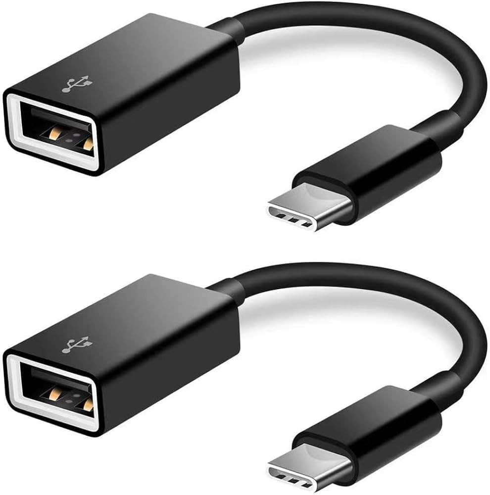 USB C to USB Adapter [2 Pack], USB Type C Male to USB A Female OTG Cable USB to Usbc-c Adapter fo... | Amazon (US)
