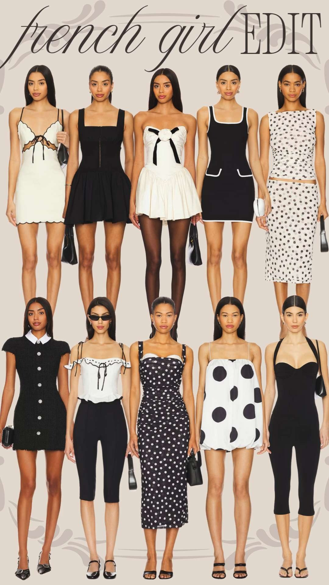 French Girl Spring Outfit ✨ | Polka Dots + Travel Style
Serving classic Parisian vibes in pieces from Revolve’s French Girl collection—think polka dots, soft neutrals, and effortless silhouettes perfect for spring and travel. ☕🇫🇷
Ideal for your next café stop, museum day, or chic getaway moment.

🖤 Featuring: Revolve French Girl Collection
🌸 Spring outfit inspo
🧳 Travel wardrobe essentia 

 #LTKSeasonal #LTKStyleTip #LTKTravel