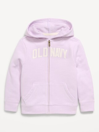 Logo-Graphic Zip Hoodie for Toddler Girls | Old Navy (US)