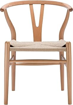 POLY & BARK Weave Chair, Single, Natural | Amazon (US)