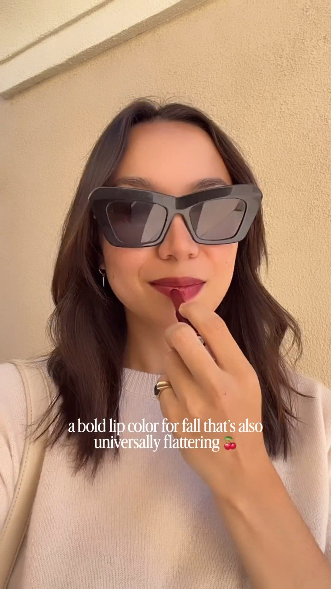 Universally flattering bold lip color for fall 🍒

Black honey almost lipstick & lip and cheek oil

#LTKBeauty