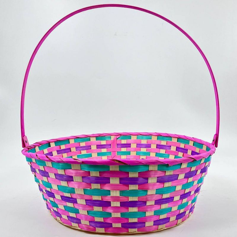 Round Bamboo Decorative Easter Basket - Spritz™ | Target