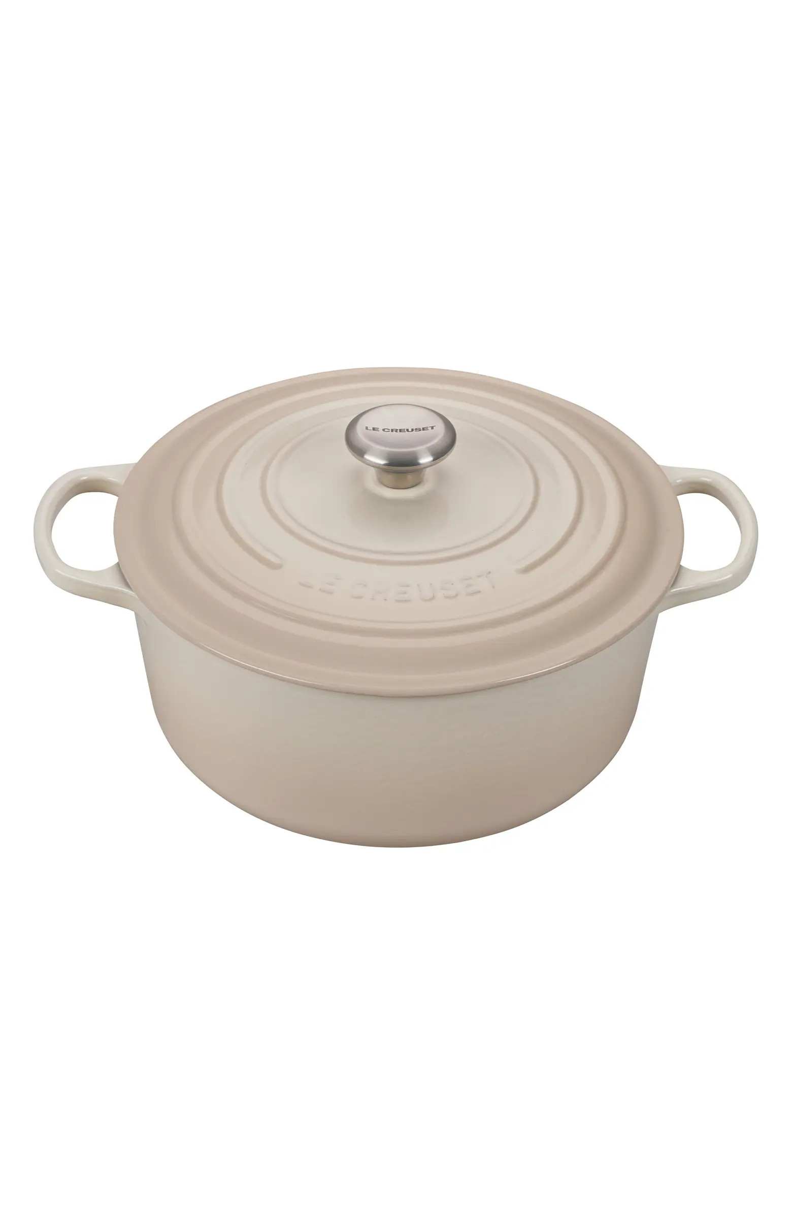 Signature 7 1/4-Quart Round Enamel Cast Iron Dutch Oven | Nordstrom