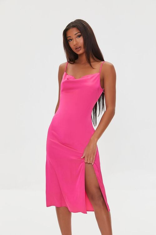 Satin Slip Midi Dress | Forever 21 | Forever 21 (US)