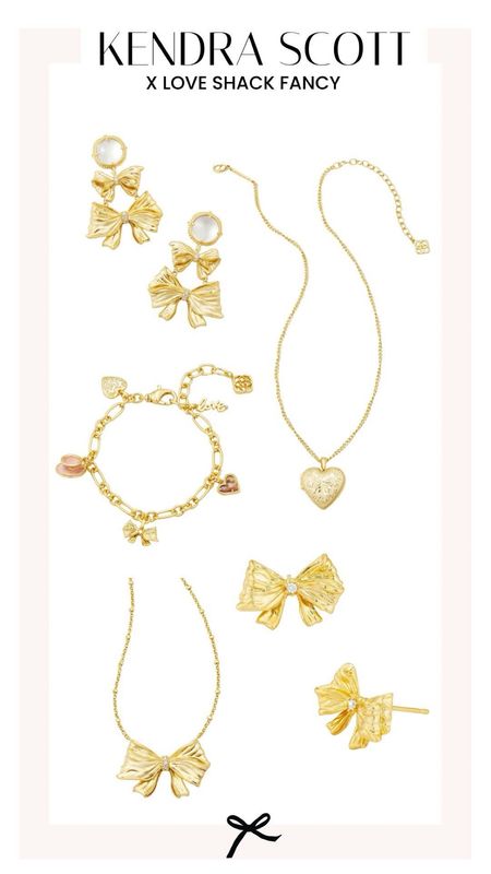 Kendra Scott x Loveshackfancy collection is here! I love all the bow details and charm bracelet, perfect for everyday wear. 

#LTKstyletip #LTKbeauty #LTKSeasonal