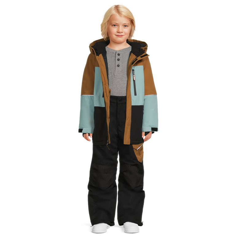 Swiss Tech Boys Waterproof Technical Snow Pants, Sizes 4-18 - Walmart.com | Walmart (US)