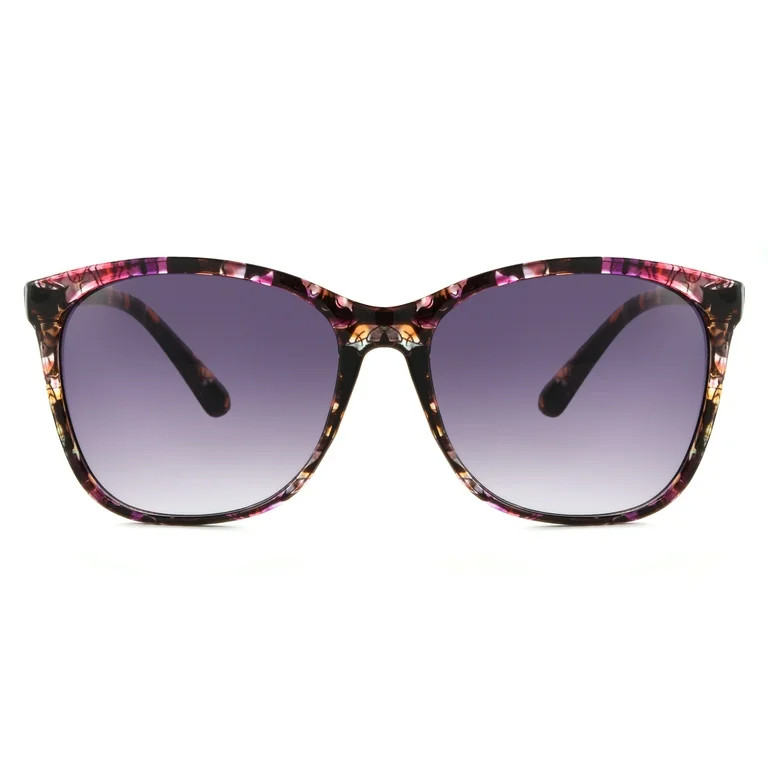 Sunsentials By Foster Grant Women's Cat Eye Sunglasses, Multi-Color | Walmart (US)