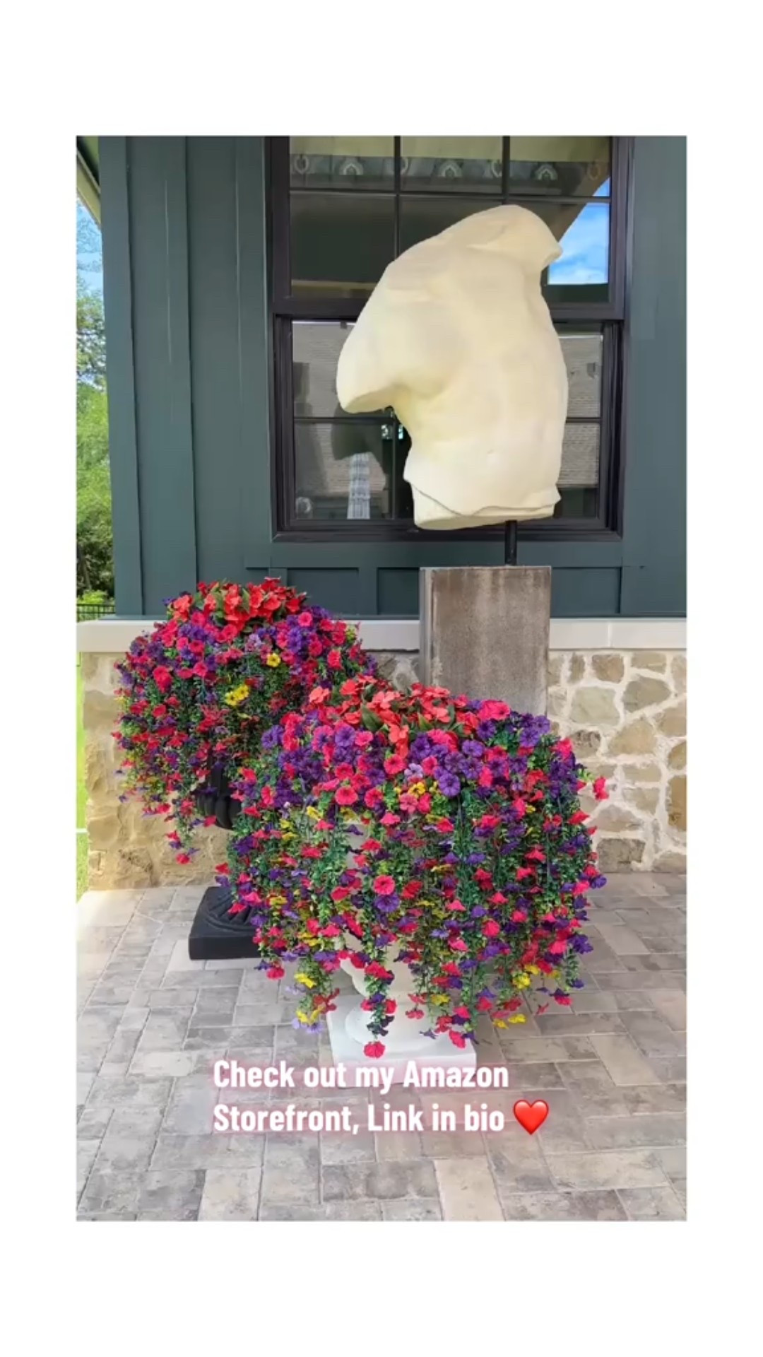 Outdoor Faux Flowers 

#LTKHome #LTKSeasonal