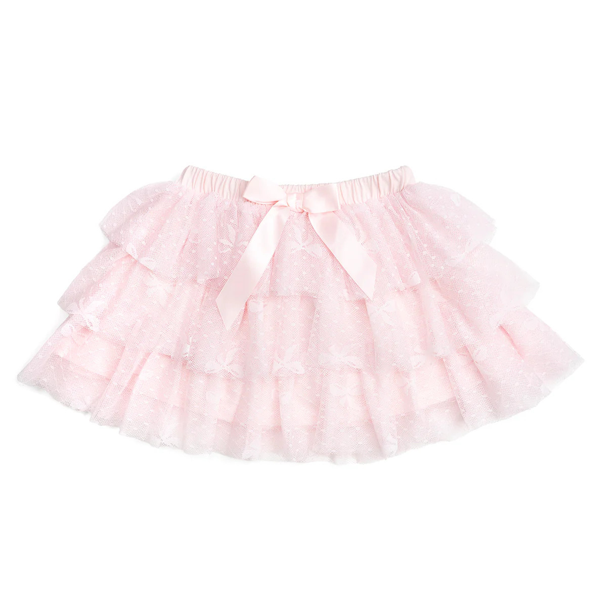 Bow Lace Tiered Tutu | Sweet Wink