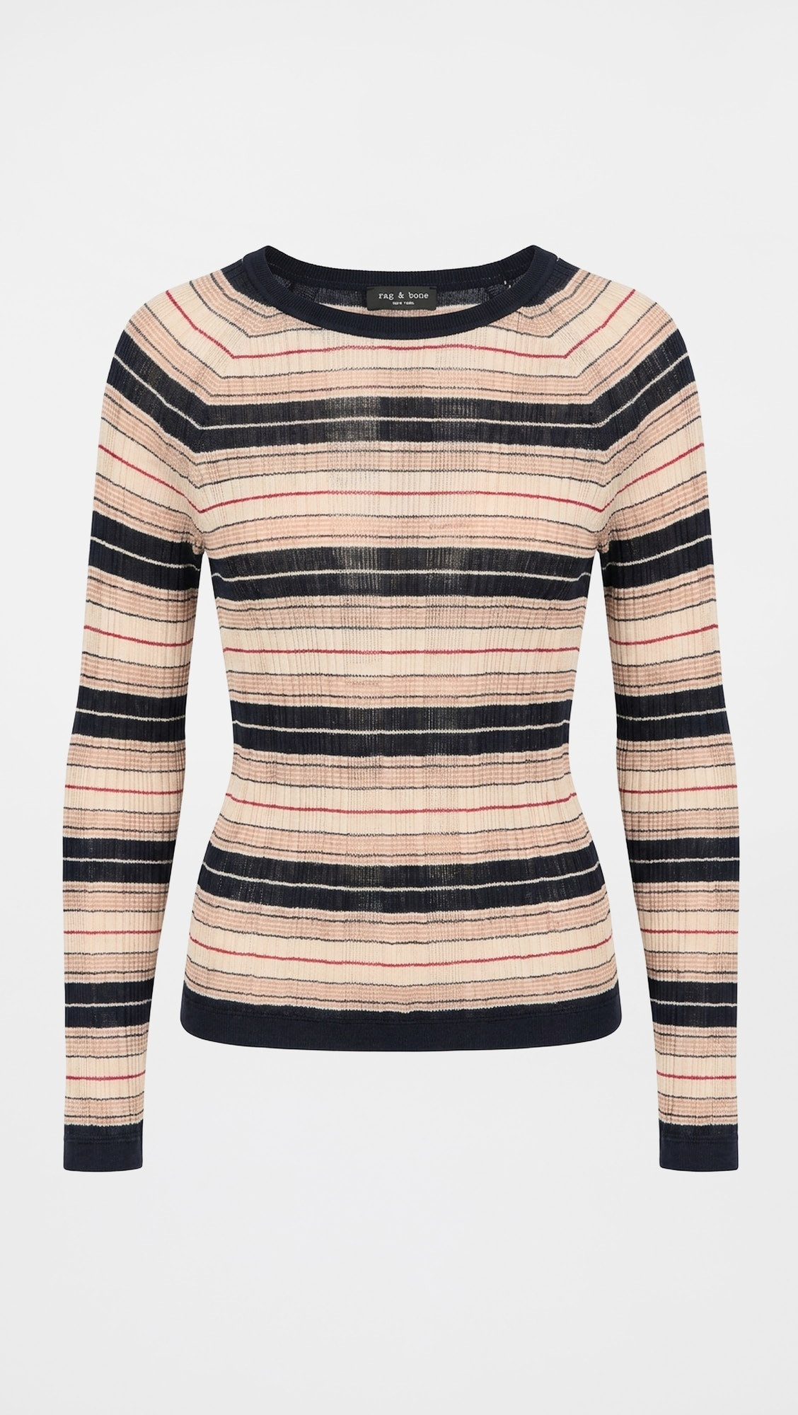 Teresa Silk Blend Stripe Crew Pullover | Shopbop