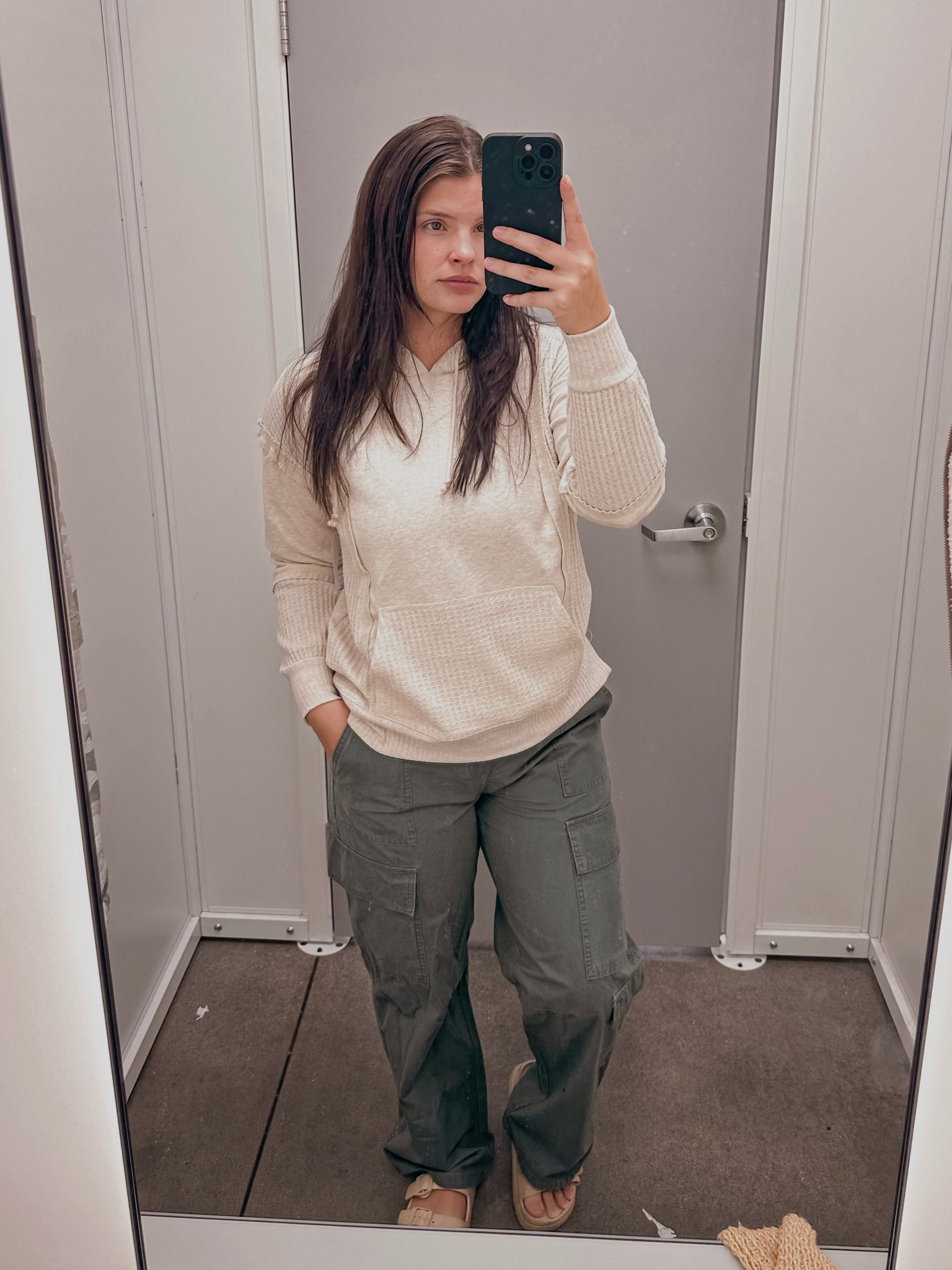 Walmart fall styles. Perfect fall sweatshirt with cargo pantss

#LTKStyleTip #LTKSeasonal