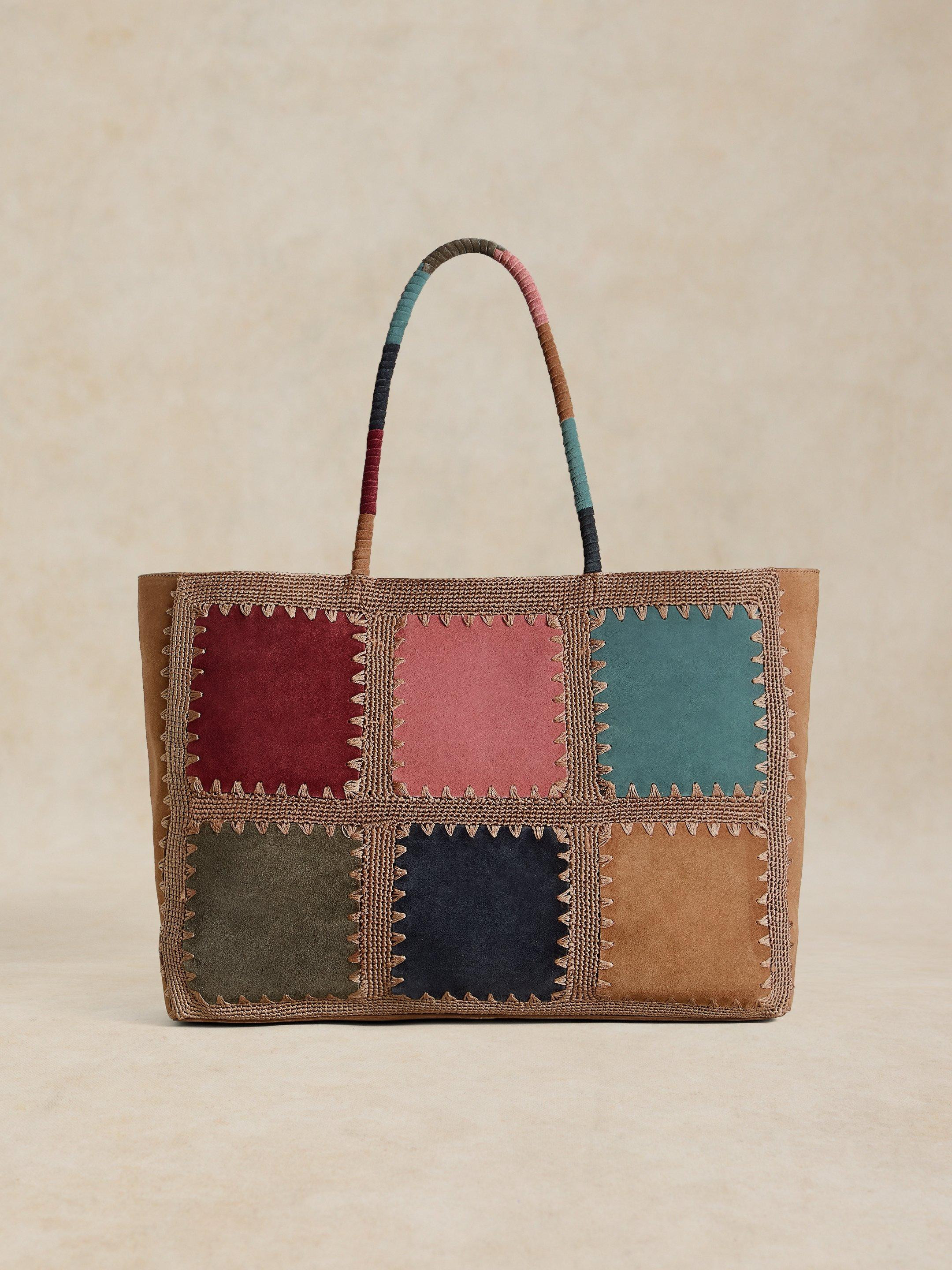 WINTER CROCHET TOTE BAG | White Stuff UK