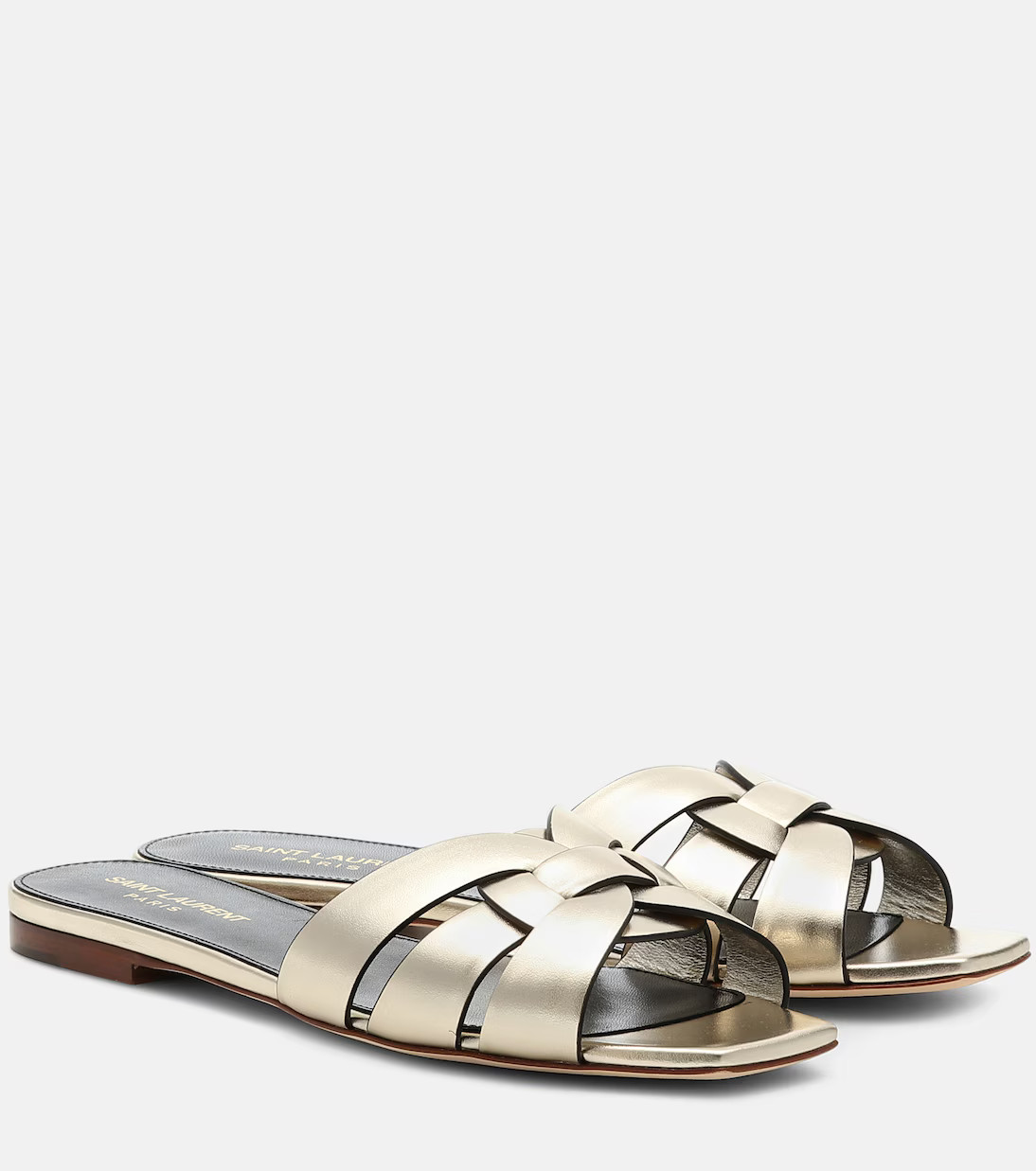 Tribute Nu Pieds 05 leather slides | Mytheresa (US/CA)
