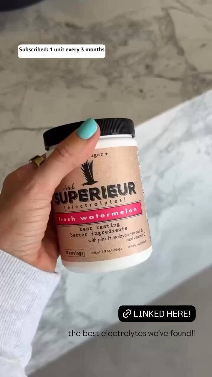 the best electrolytes we’ve found!!