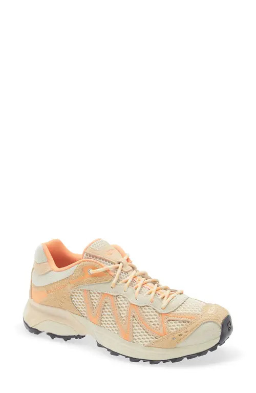 Salomon Gender Inclusive XT-Whisper Embroidery Sneaker in Asparagus/almond/nectarine at Nordstrom, Size 4 | Nordstrom