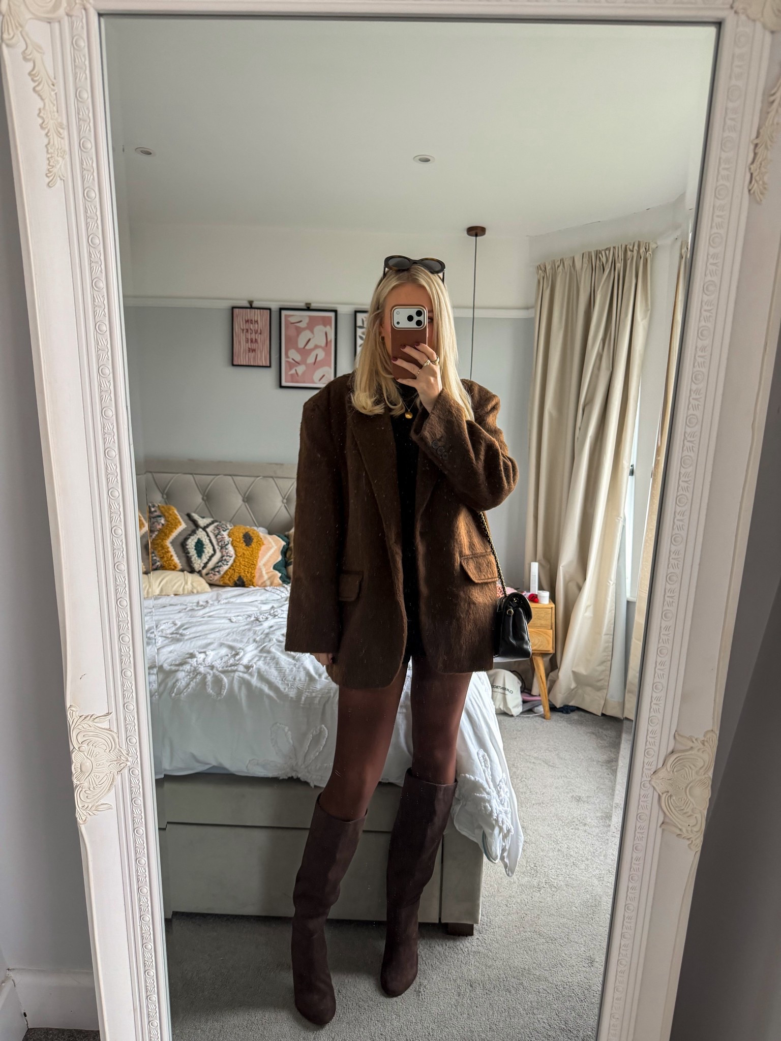 My wool blazer is 50% off - down from £70 to £35!!! 

Shorts and boots 20% off too ❤️

#LTKCyberWeek