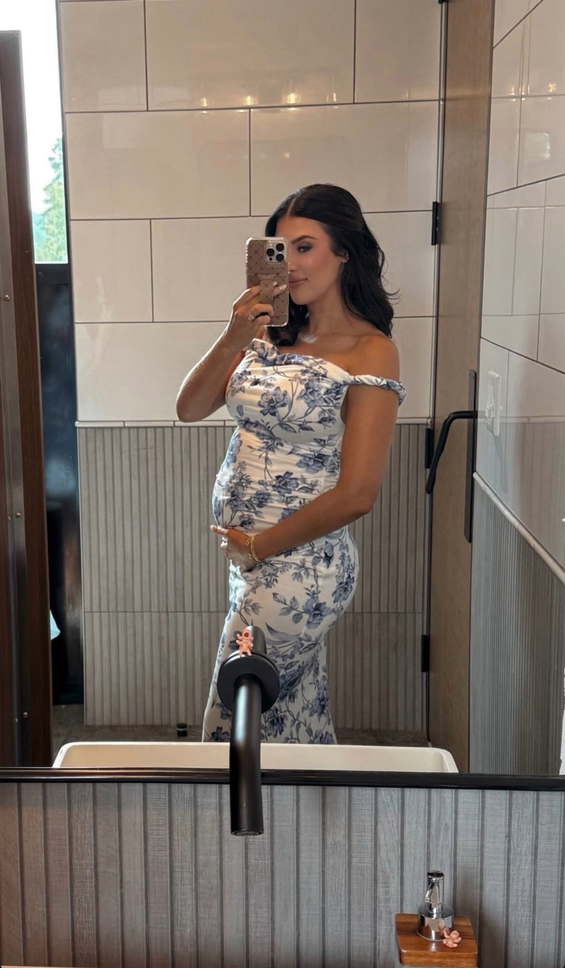 Loved my #babyshower dress 💙 

#LTKBump #LTKParties #LTKBaby