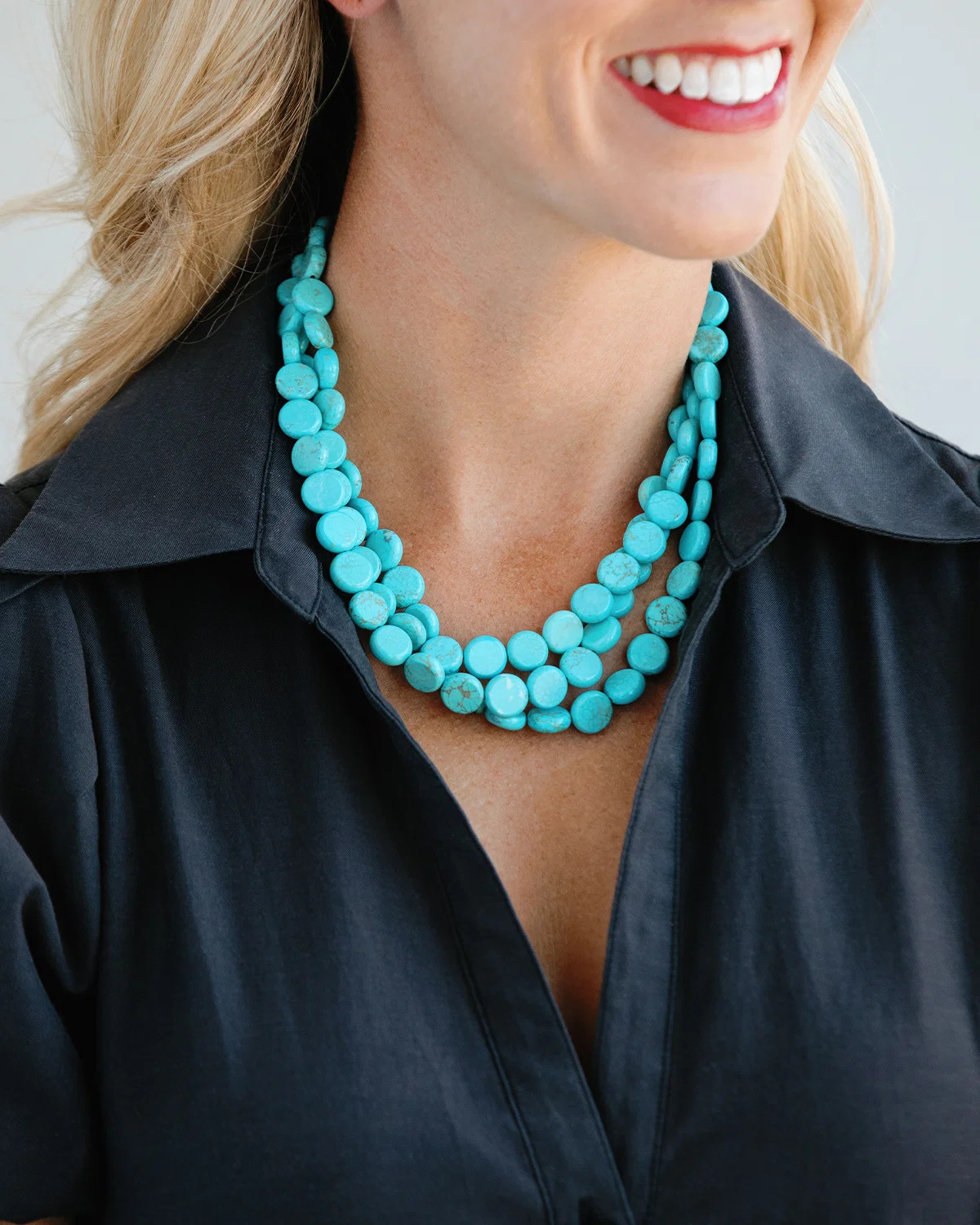 Turquoise Statement Necklace | Susan Shaw