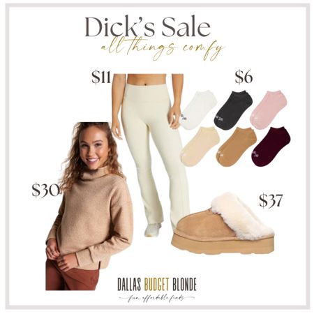 If you grab this color of leggings, they are only $11!
The sheepskin slippers are under $40 and this big pack of socks is $6. Dick’s sale ends tomorrow. These are great deals! 😍

#LTKfitness #LTKfindsunder50 #LTKsalealert