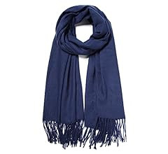 Cindy & Wendy Large Soft Cashmere Silky Pashmina Solid Shawl Wrap Scarf for Women | Amazon (US)