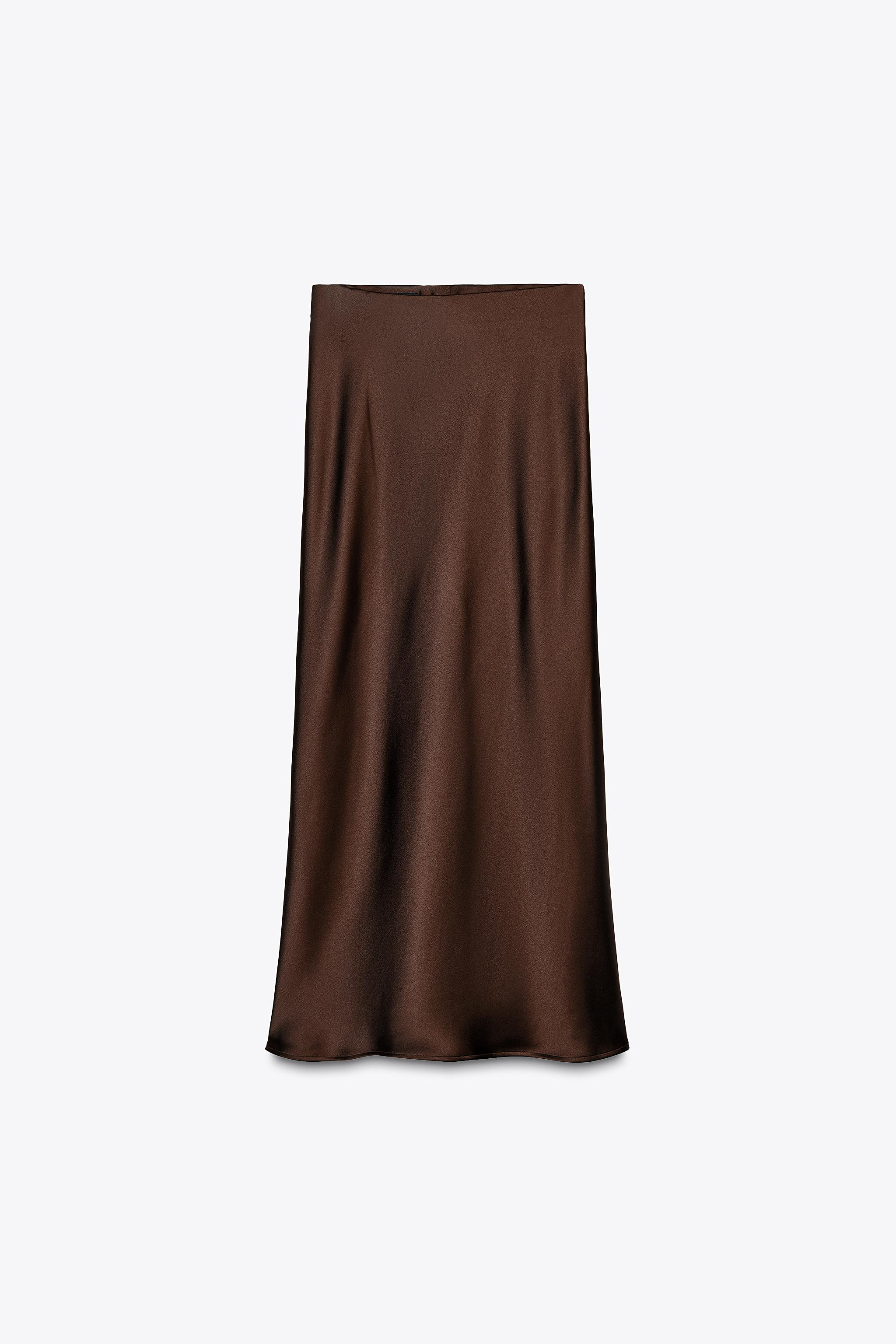Skirt with a high elastic waistband. | Zara US