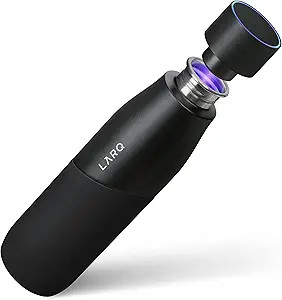 LARQ Bottle Movement PureVis 24 oz - Lightweight Self-Cleaning and Non-Insulated Stainless Steel ... | Amazon (US)