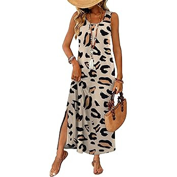 Summer Dresses for Women 2026 Maxi Dress Beach Vacation Clothes Travel Cruise Outfits for Women 2... | Amazon (US)
