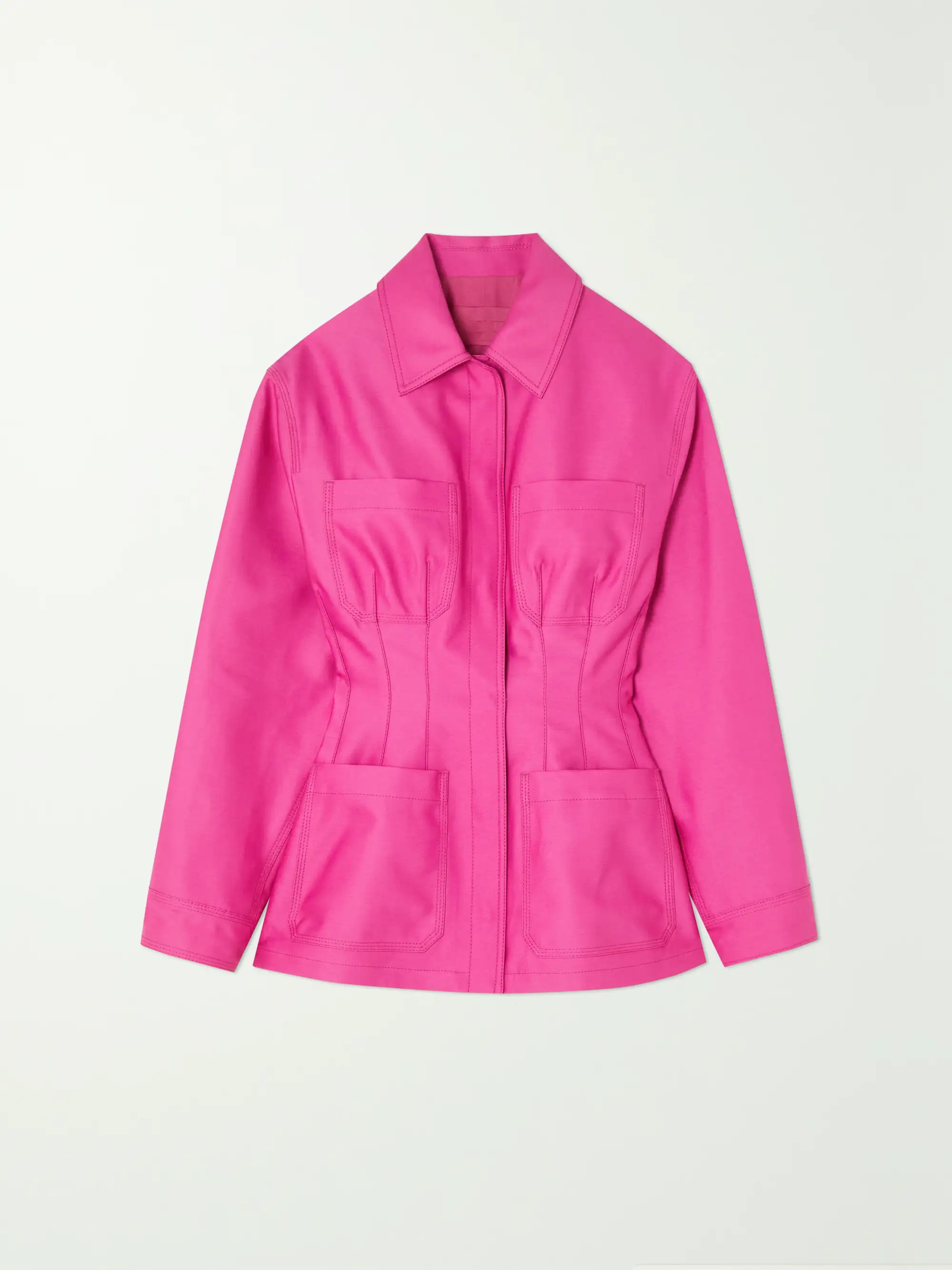 Cotton, wool and silk-blend blazer | NET-A-PORTER (UK & EU)