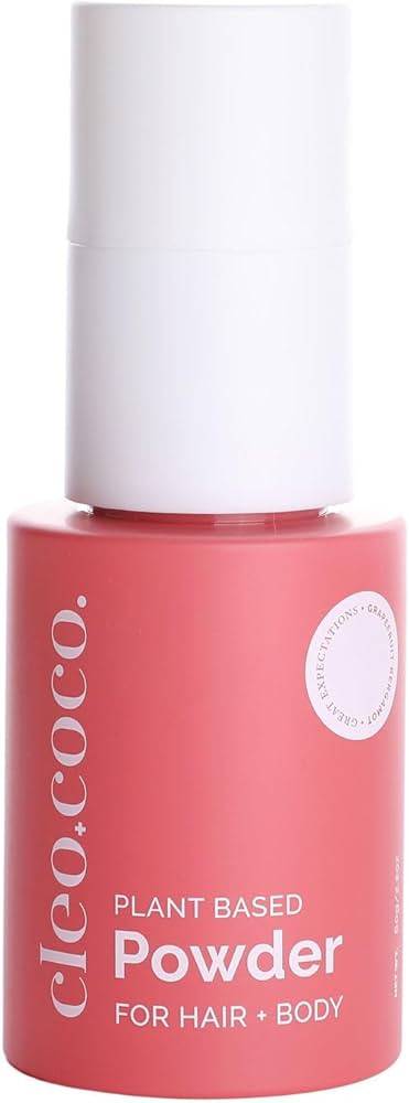 Cleo+Coco Dry Shampoo Body Powder for Women, Made with Essential Oil & Arrowroot Powder, Absorbs ... | Amazon (US)