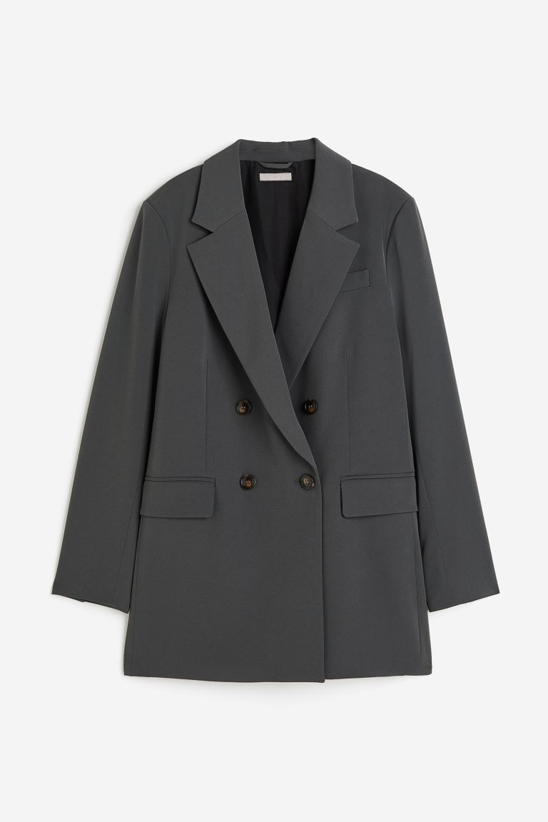 Double-breasted blazer | H&M (UK, MY, IN, SG, PH, TW, HK)